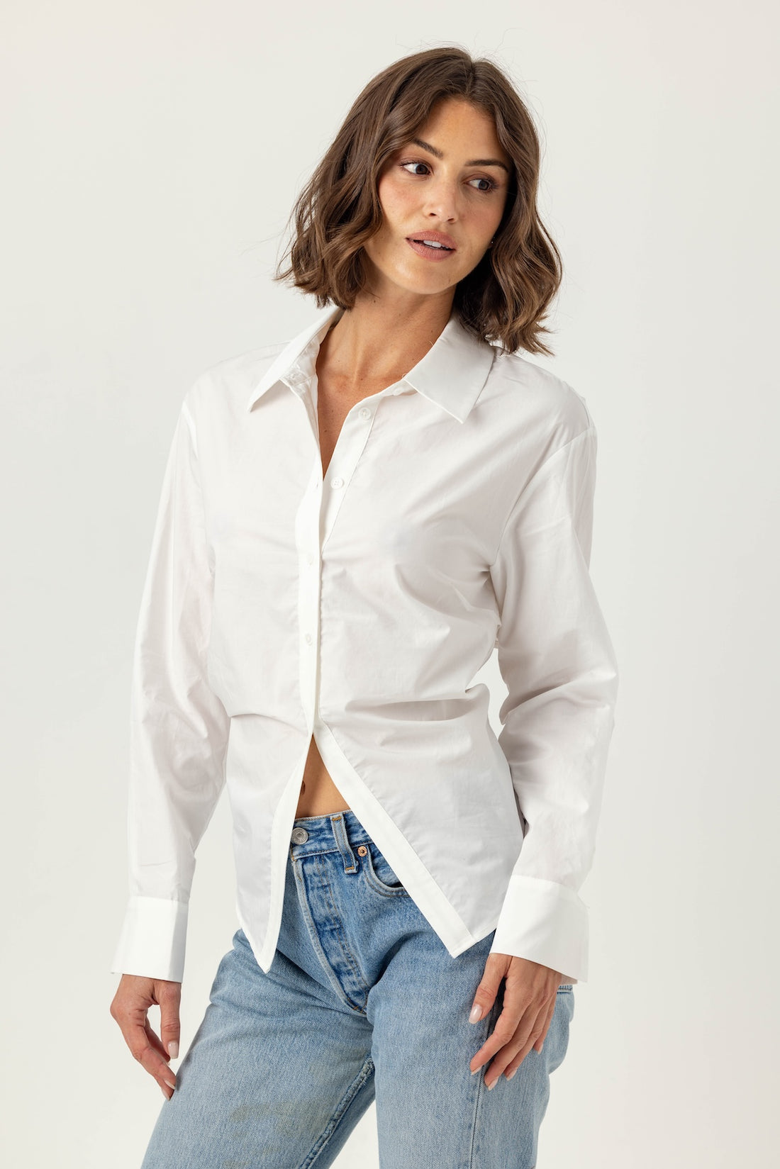 SUNDAYS - White Aster Shirt