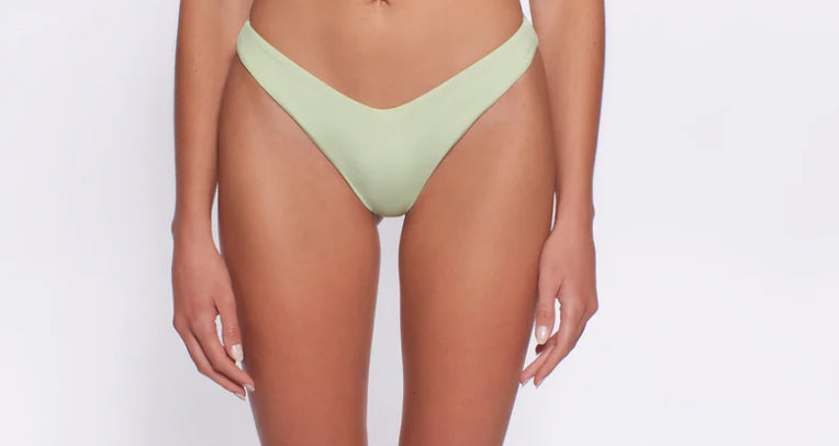 Peixoto - Bella Full Bottom swimsuit (matcha latte)