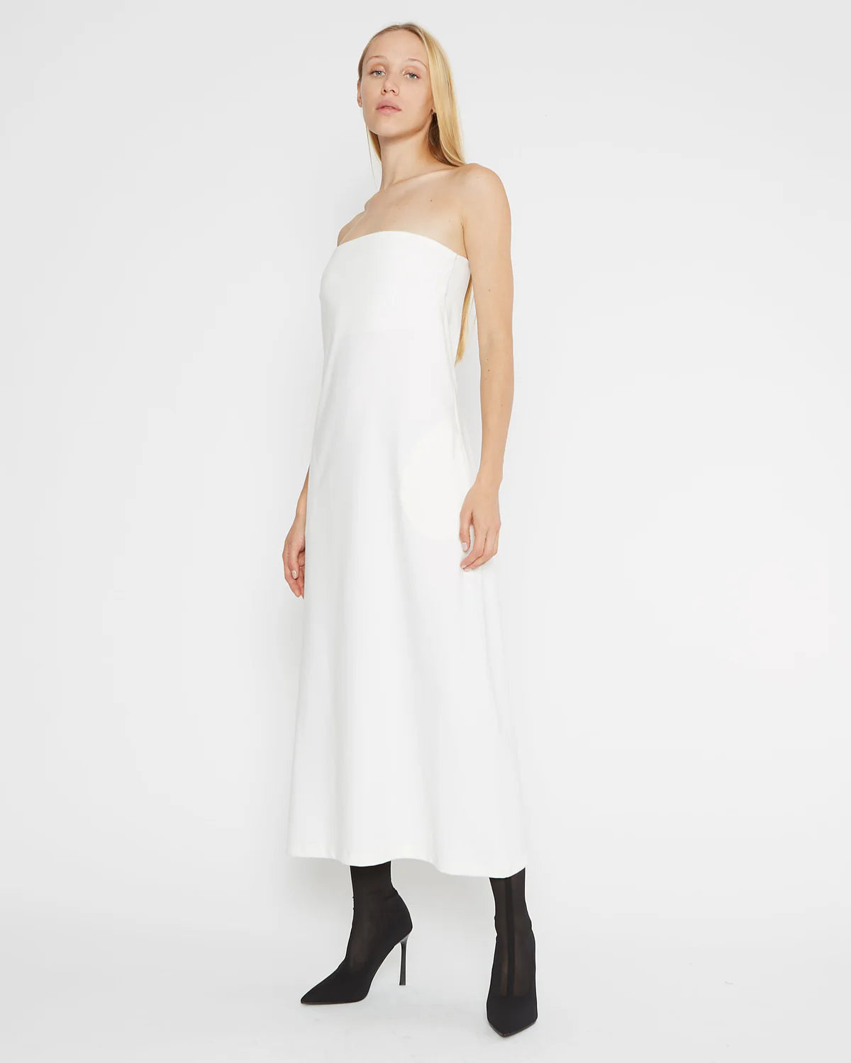 Ripley Rader - Ponte Knit Perfect Dress - Off White
