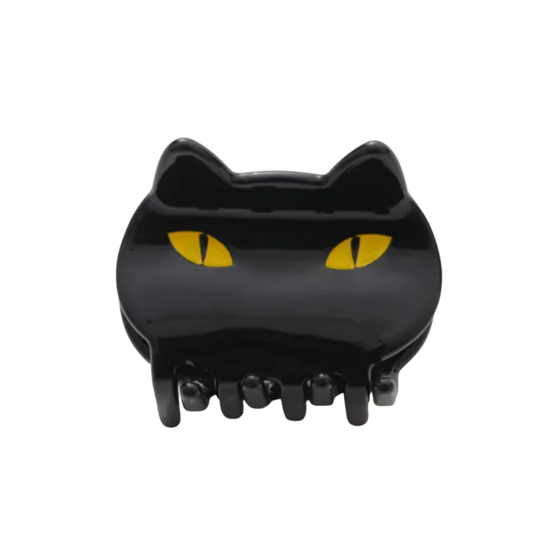 Black Cat Halloween Hair Clip