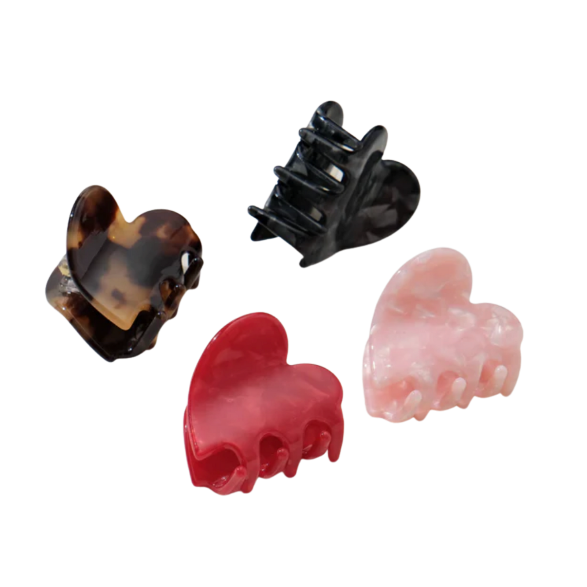 Hair- Valentine Heart Claw Clip - Large