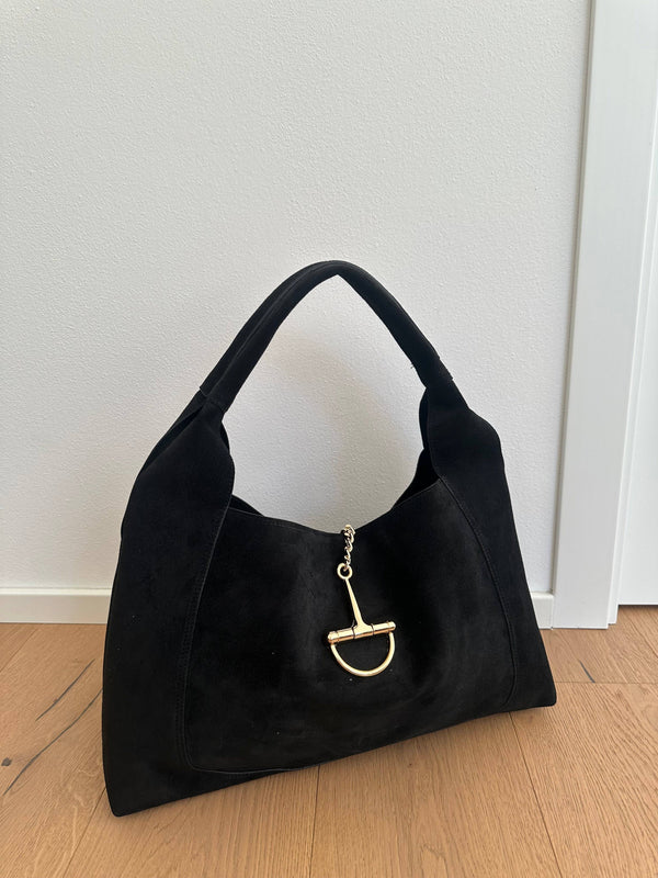 Zh Leather Bags - SVEVA camoscio- LARGE