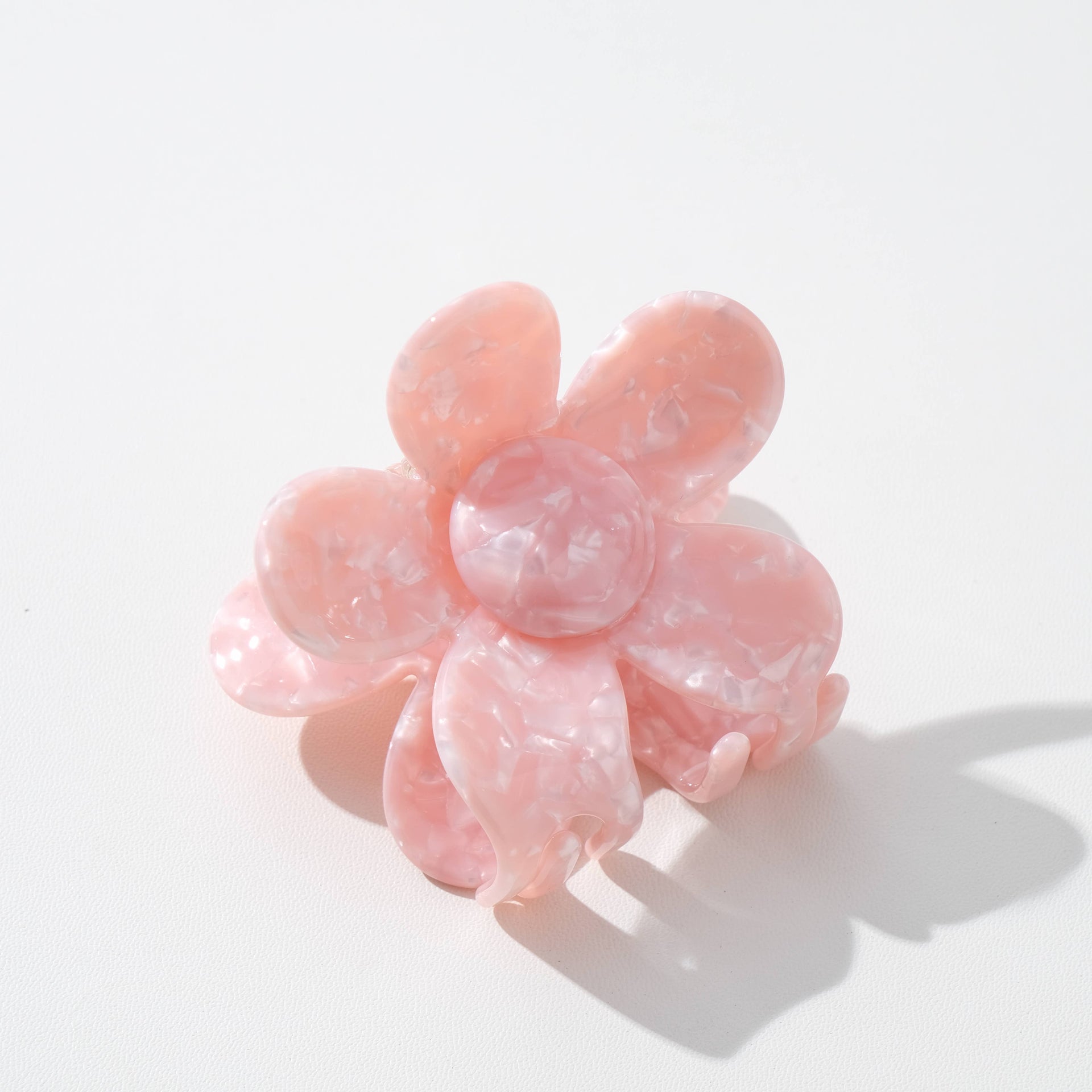 Hair- Jasmine Saltwater Flower Claw Clip - Medium