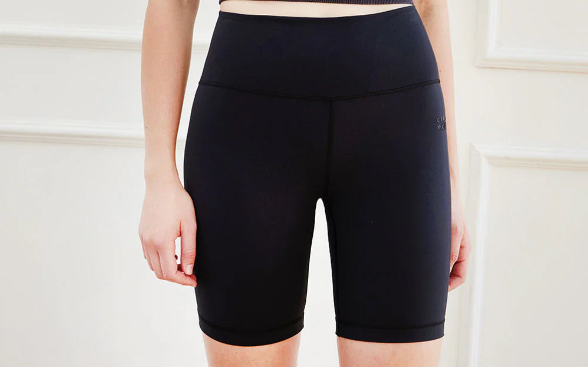 Cream Yoga - Drew Biker Shorts (black)