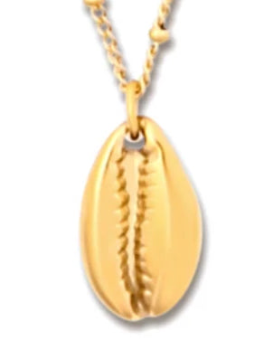 Ellie Vail - Jaide Shell Pendant Necklace - Gold