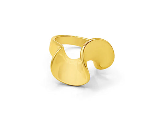 Kristalize Jewelry- Gold Ferry Ring