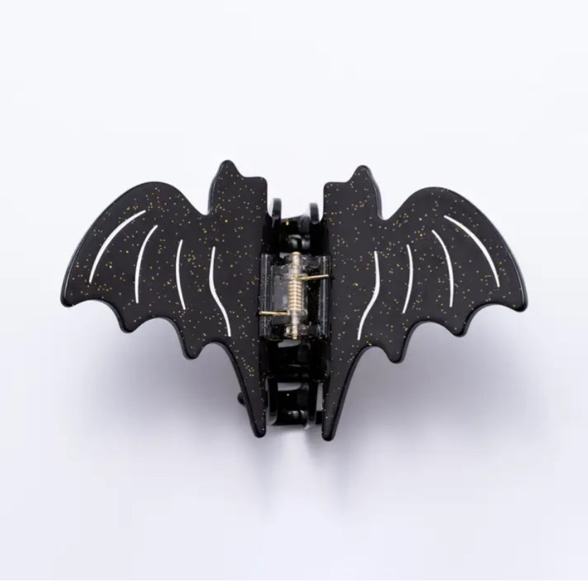 Vampire Bat Halloween Hair Clip