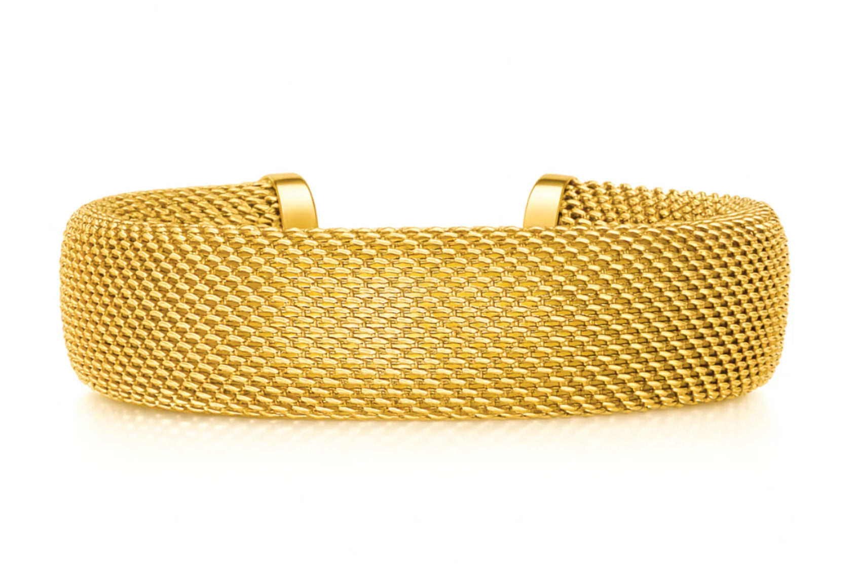 Ellie Vail - Marley Mesh Cuff Bracelet - Gold
