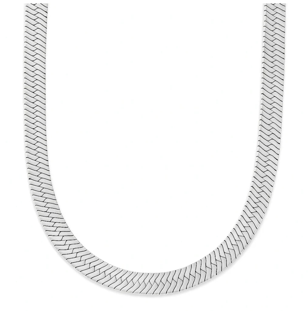 Ellie Vail - silver Paola necklace