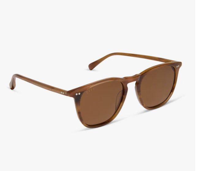 DIFF EYEWEAR-MAXWELL XL LONGHORN BROWN sunglasses