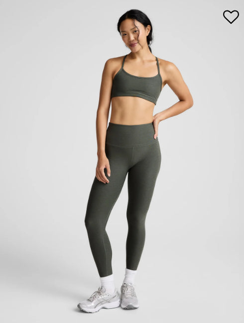Beyond Yoga- Dust Forest Heather legging