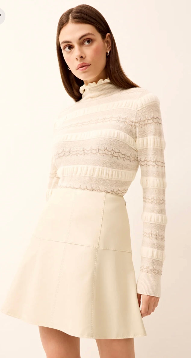 Marie Oliver- Addison Top Ivory