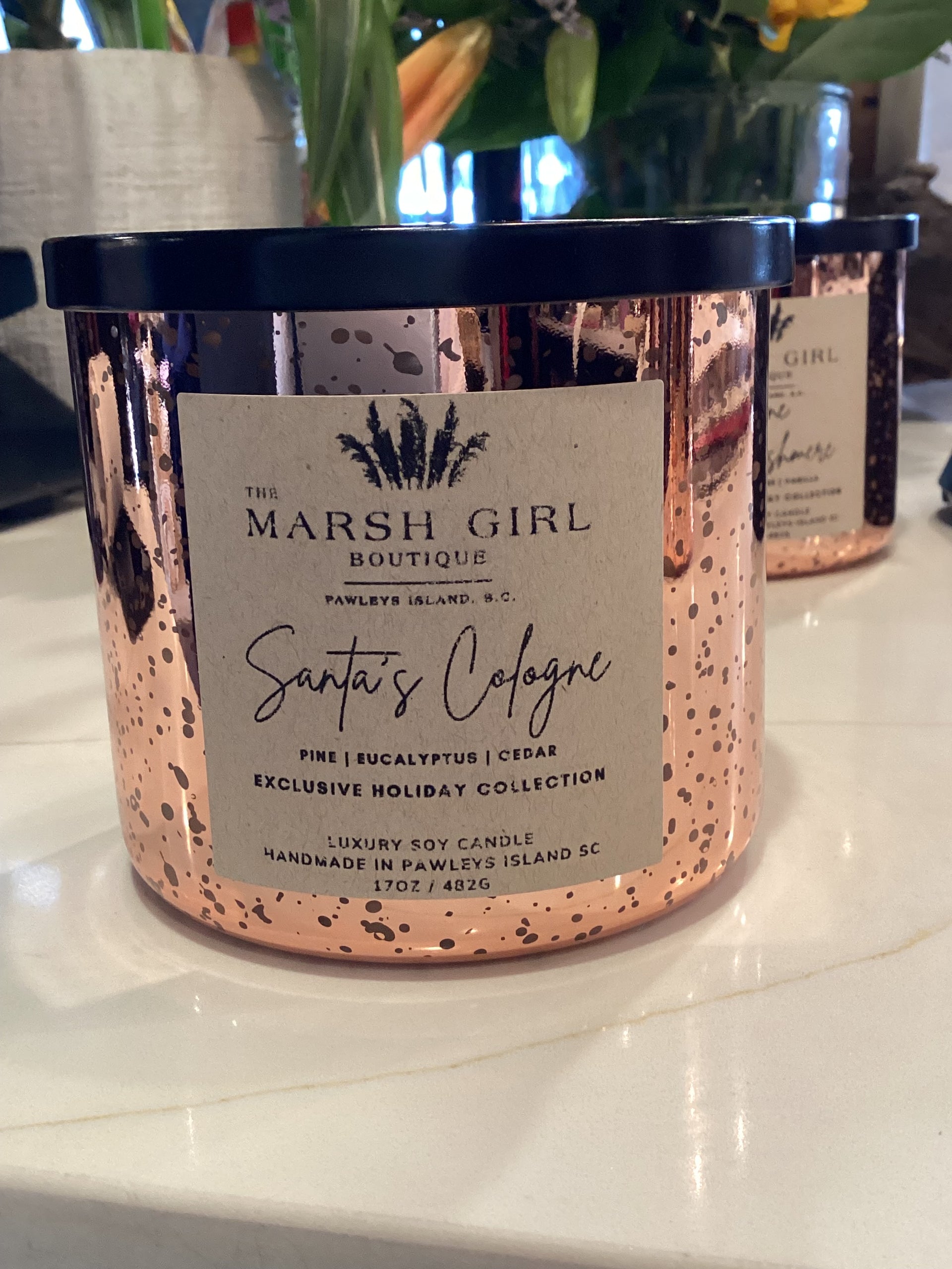 Marsh Girl Festive Candle- Santa’s Cologne