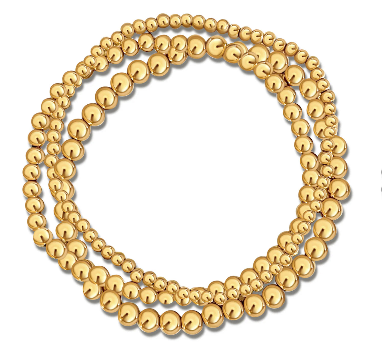Ellie Vail - Jensie Beaded Bracelet Set - Gold