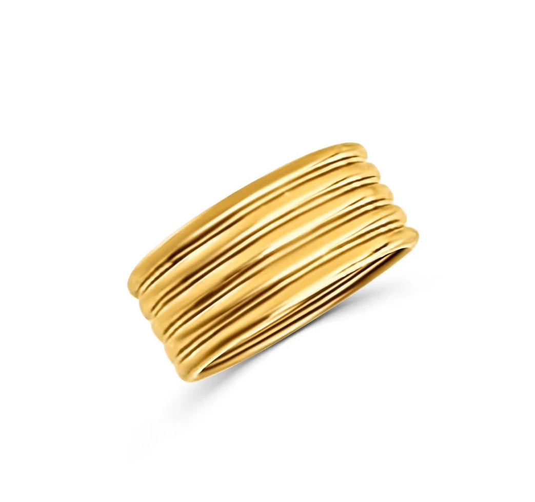 Ellie Vail - Miles Layered Ring - US Size 7