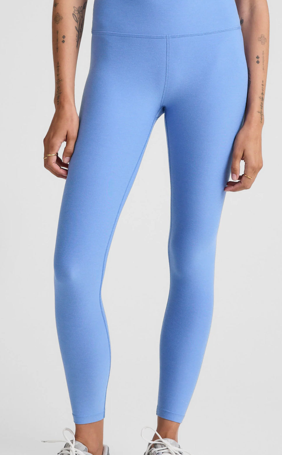 Beyond Yoga - Spacedye Caught In The Midi High Waisted Legging (Flower Blue Heather)