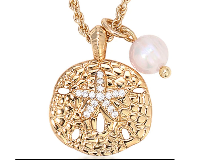 Ettika - Sand Dollar Charm Necklace