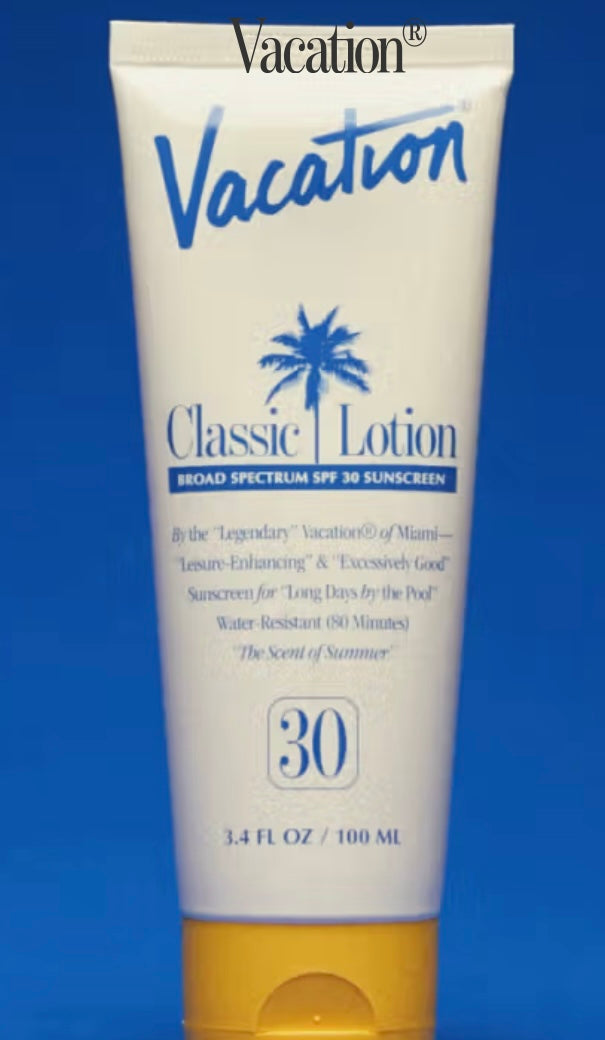 Vacation SPF 30 - Classic Lotion (3.4 oz)