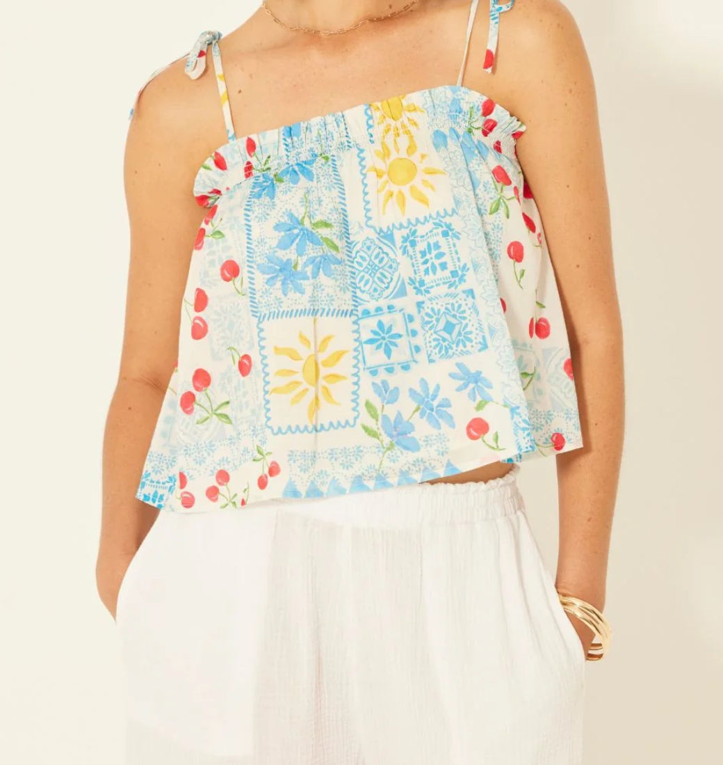 Bila77 - Antique White Athens Top