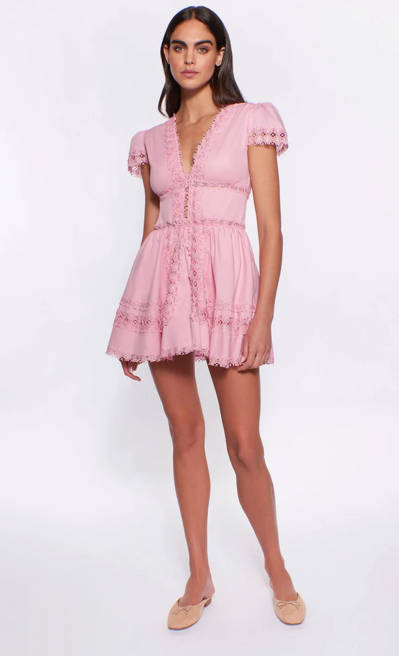 Peixoto - Piper Mini Dress (proper pink)