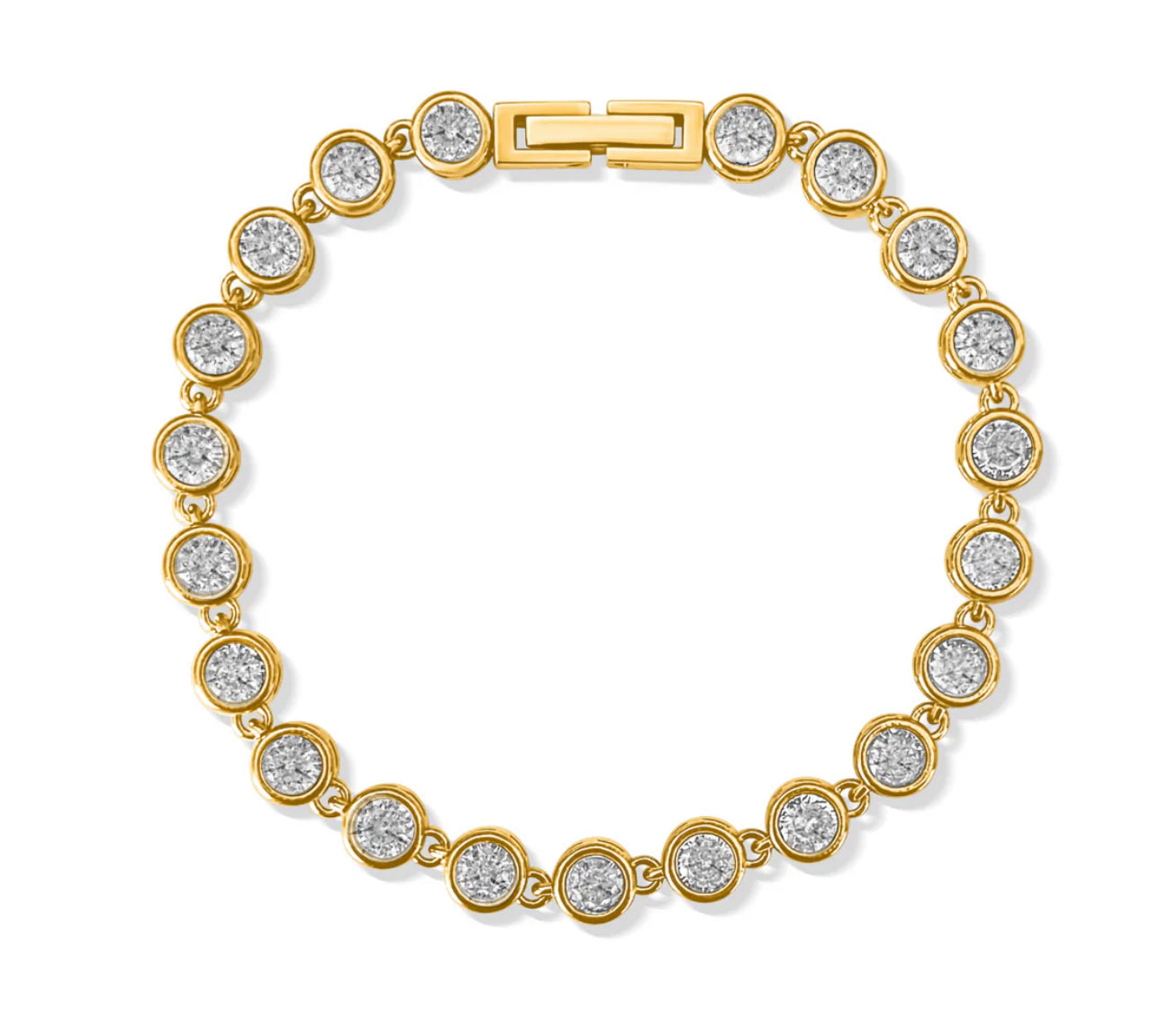 Ellie Vail - Caella Bezel Tennis Bracelet