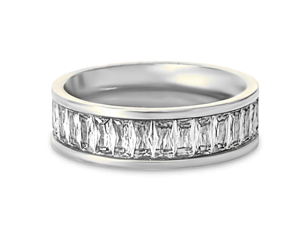 Ellie Vail - Morgan Ring SIZE 8 (silver)