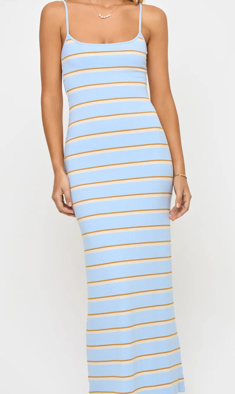 L-Space Jordana Dress (yacht club stripe)