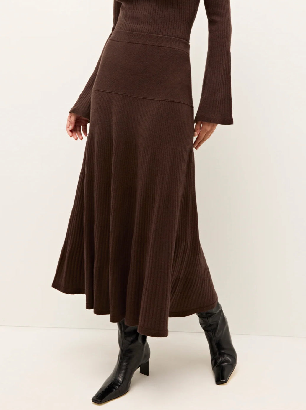 MARIE OLIVER-CACAO KAYLAN SKIRT