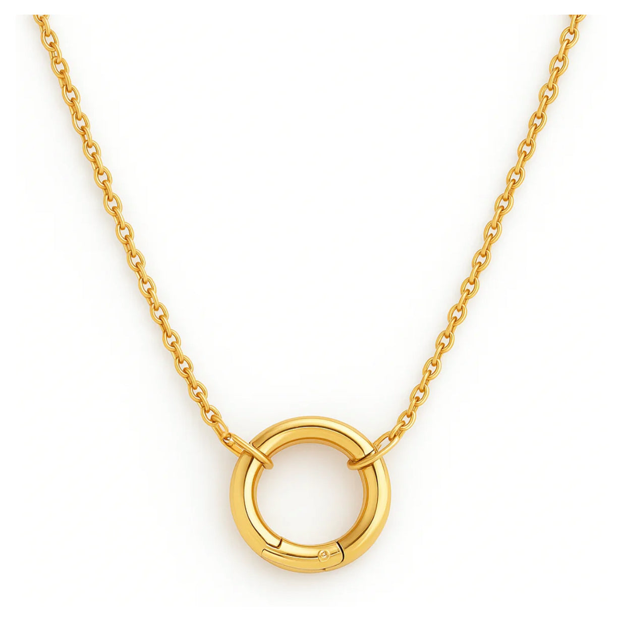 Ellie Vail-gold Arabella Rolo Chain push clasp necklace