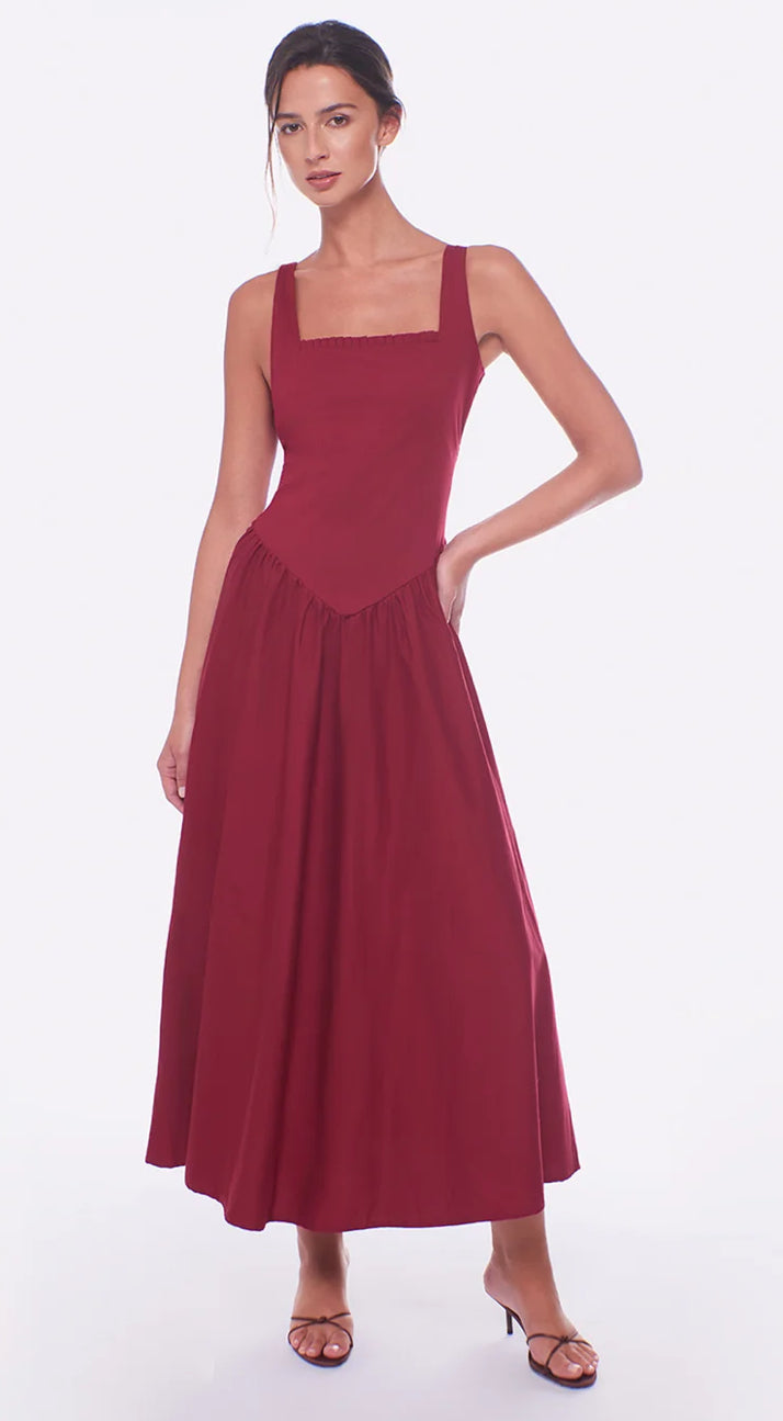 Peixoto - Harlow Dress (Merlot)