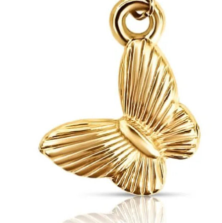 Ellie Vail - Olivia Butterfly Charm - Gold