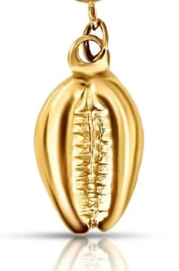 Ellie Vail - Riley Shell Charm - Gold