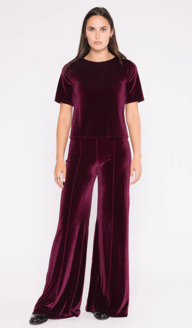 Ripley Rader - Velvet Wide Leg Pant