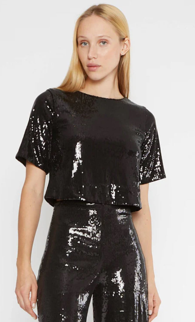 Ripley Rader- Sequin Top