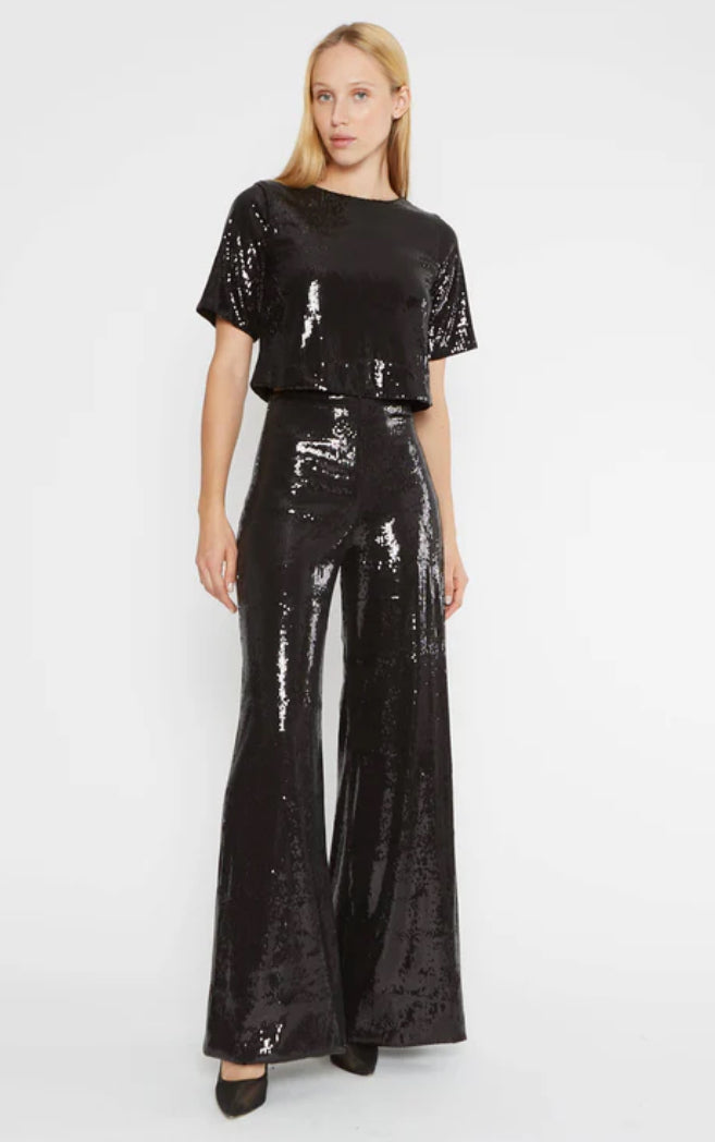 Ripley Rader - Sequin Wide leg pant