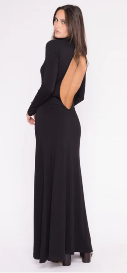 Ripley Rader - Backless Turtleneck Dress