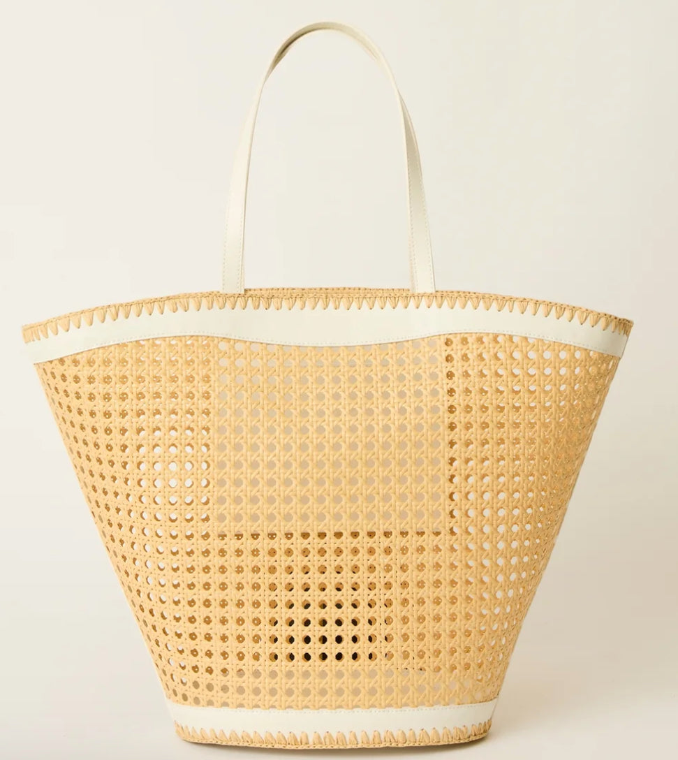 BTB Los Angeles - Ellie Tote (natural/white)