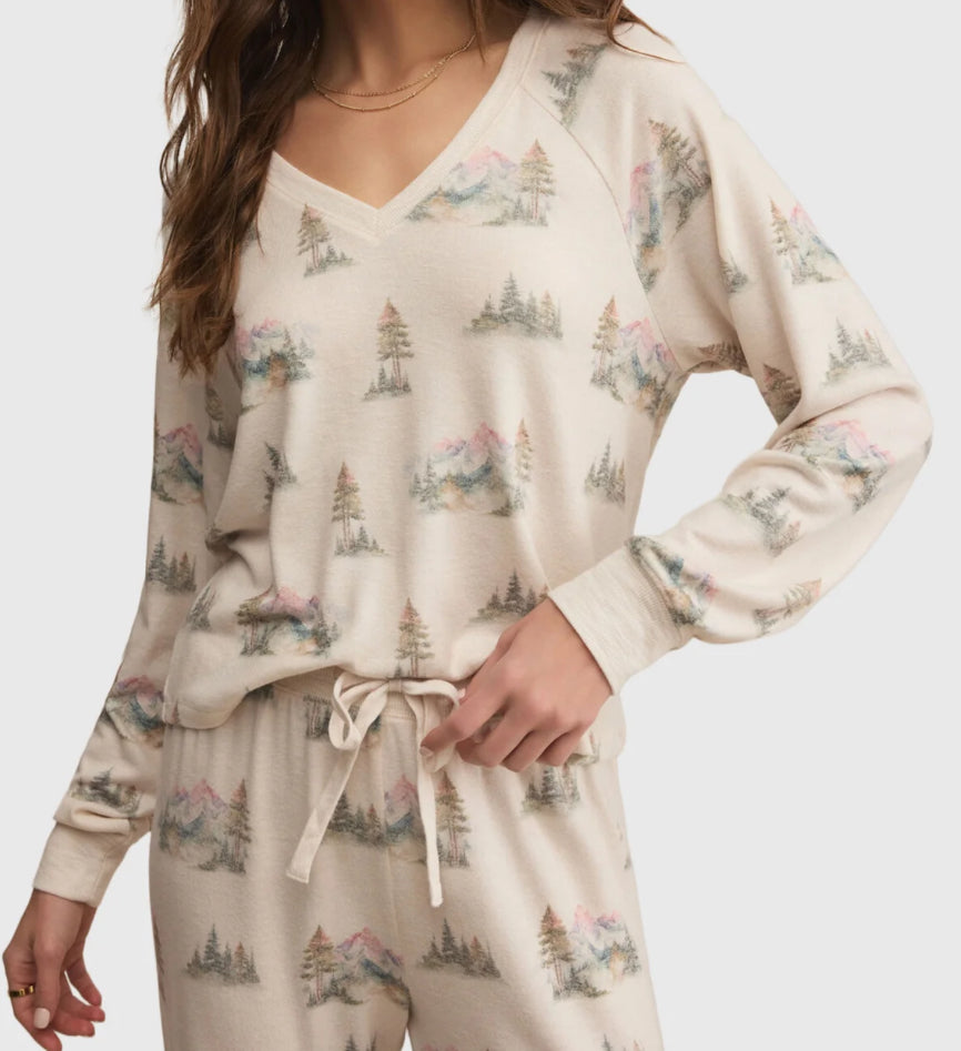 Z-Supply Maggie Camp LS Top