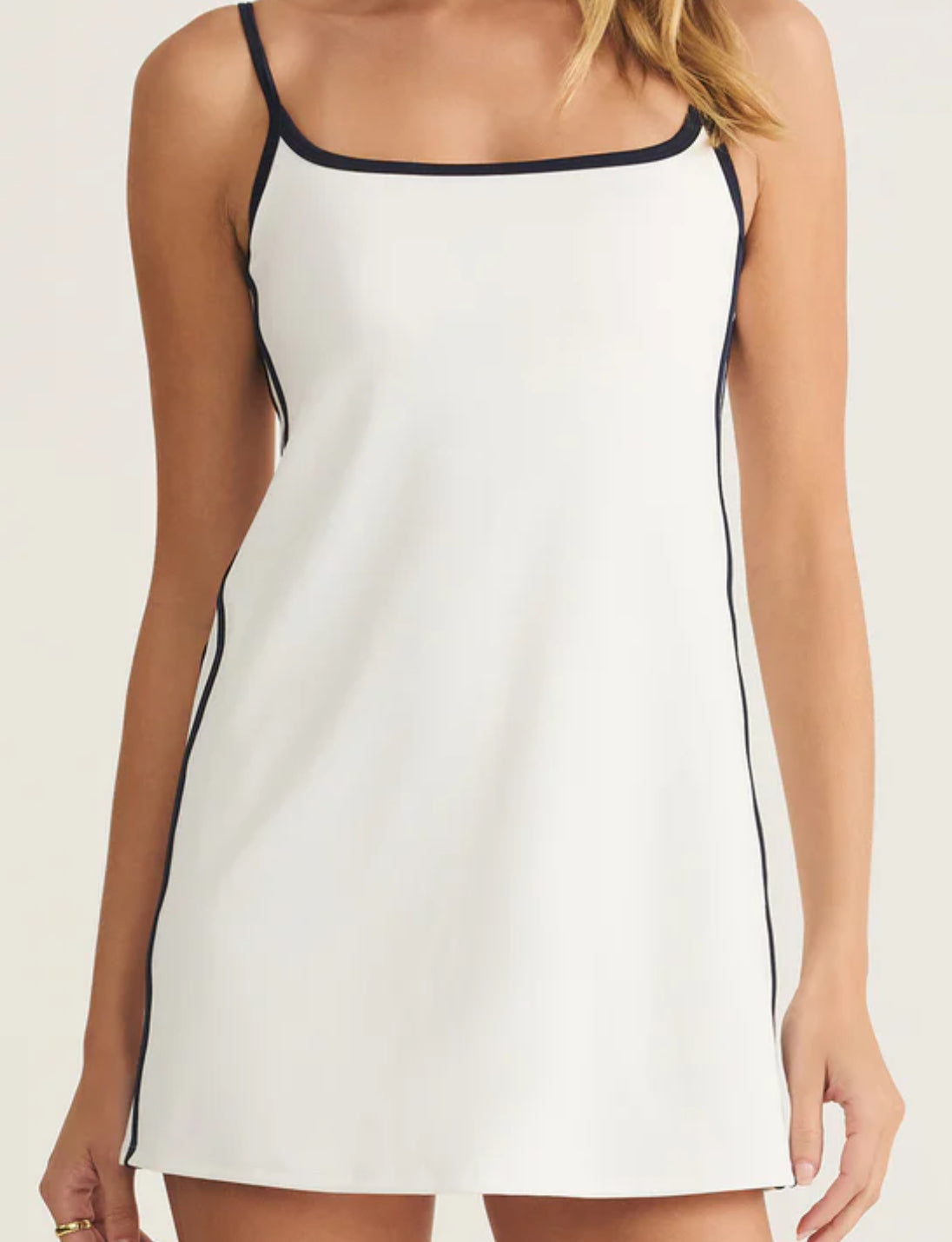 Z Supply - Varsity Dress - White