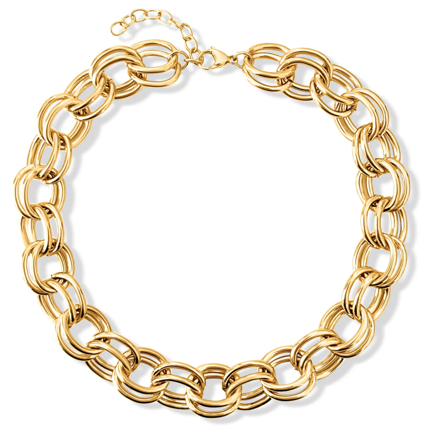 Ellie Vail - Louella Chunky Double Chain Necklace