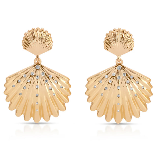 Etikka - Sun-Drenched Shell Earrings