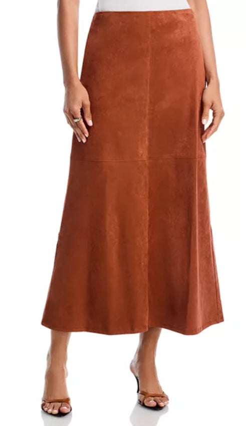 Lost + Wander - Regal Poise Maxi Skirt (coffee)