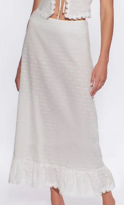 Peixoto - Lola Skirt (white lotus)