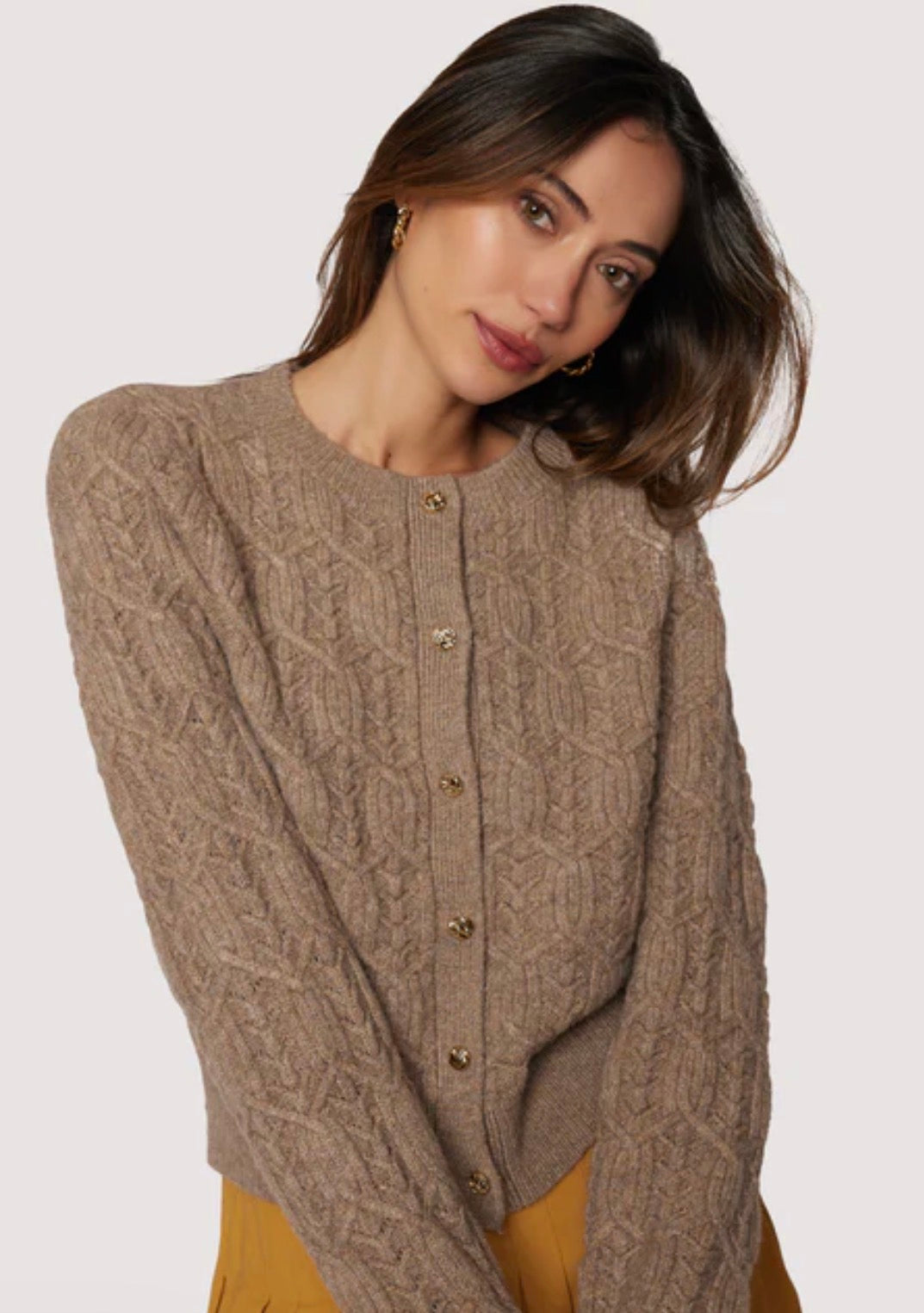Lost + Wander - Brown Georgina Cardigan