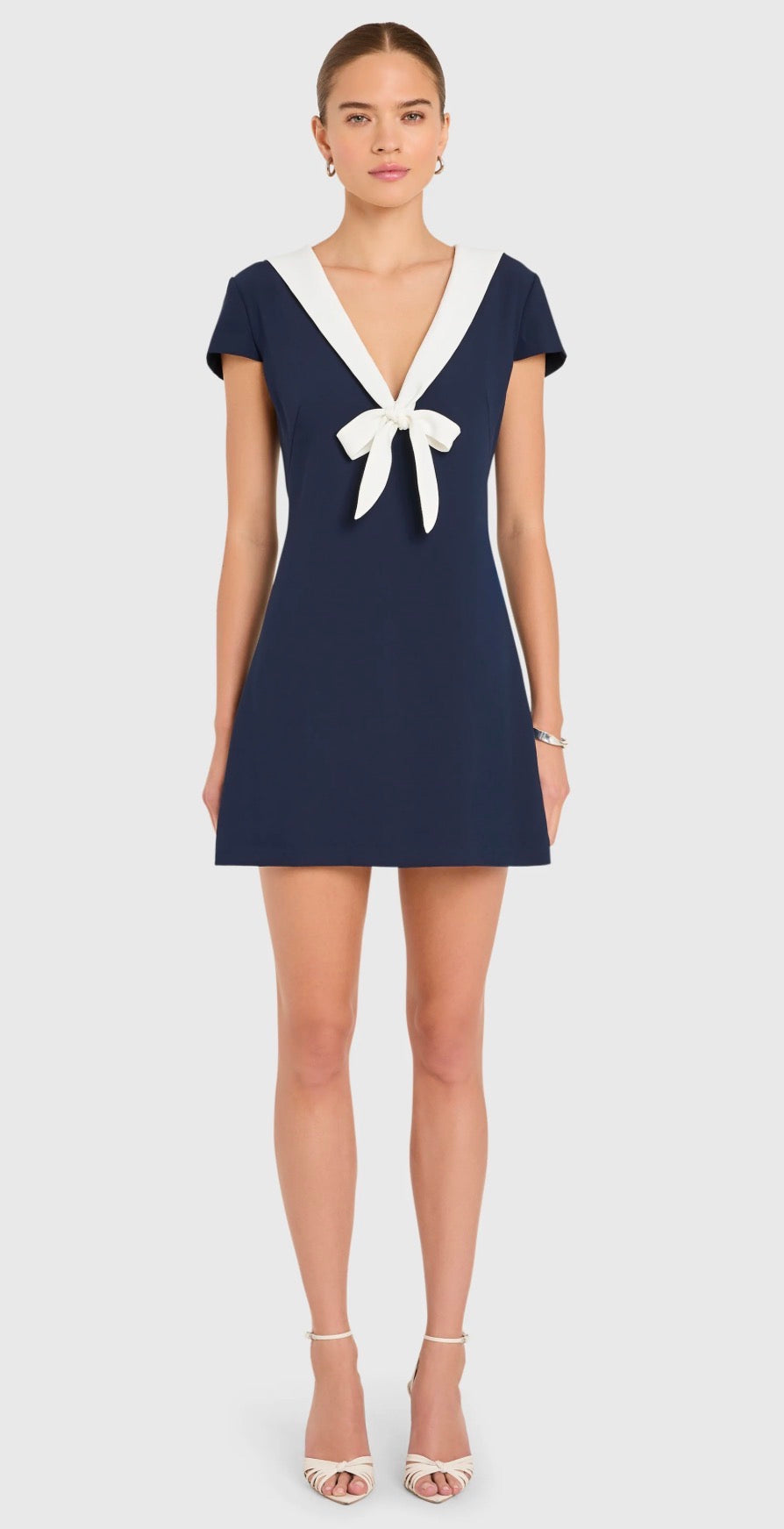 Amanda Uprichard- Oxford Dress Navy