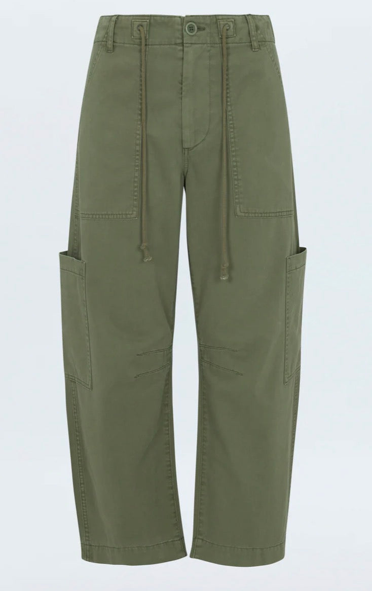 Sabrina Curved Utility Pant Pistola
