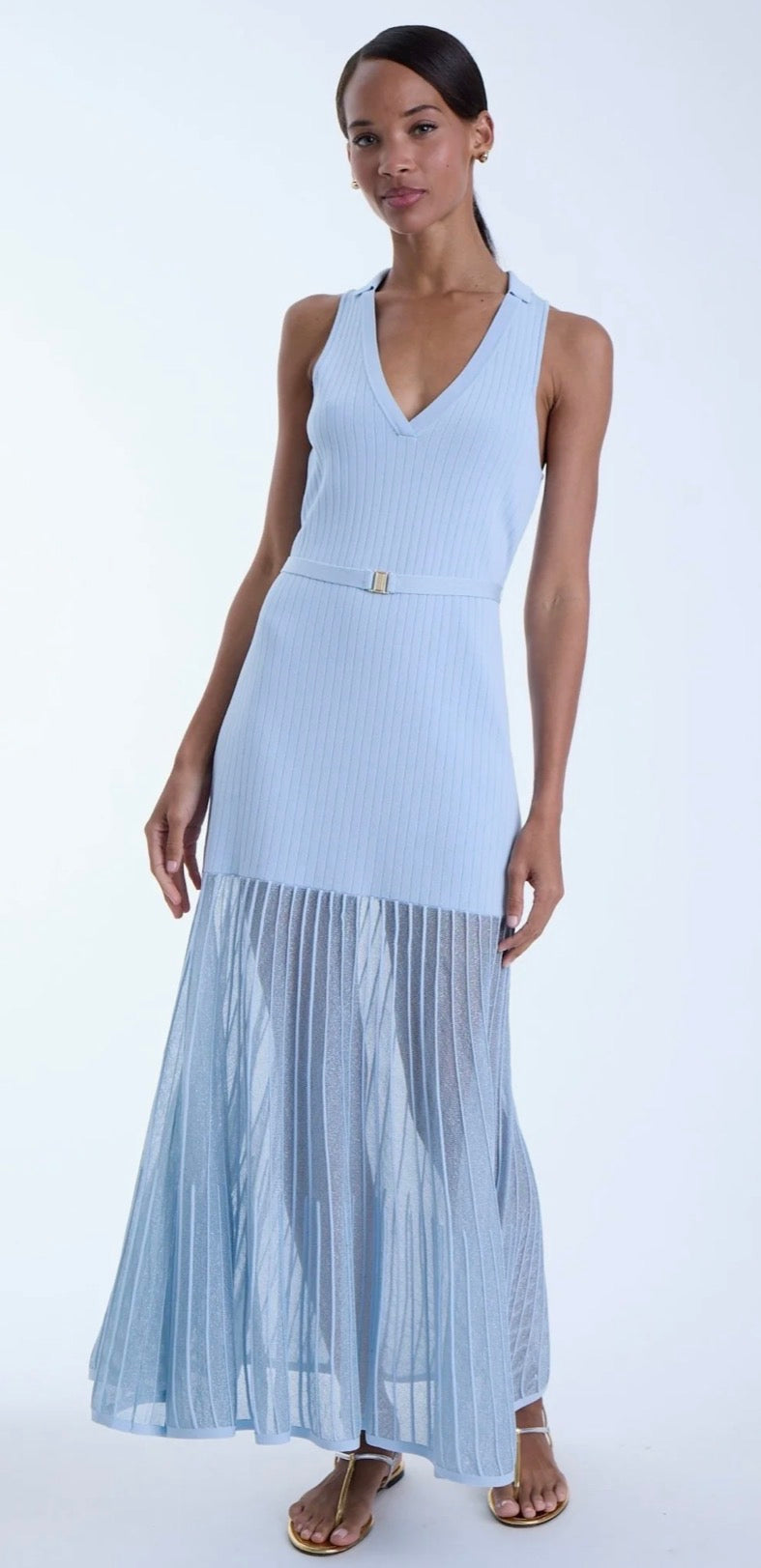 Oral Knit Maxi dress