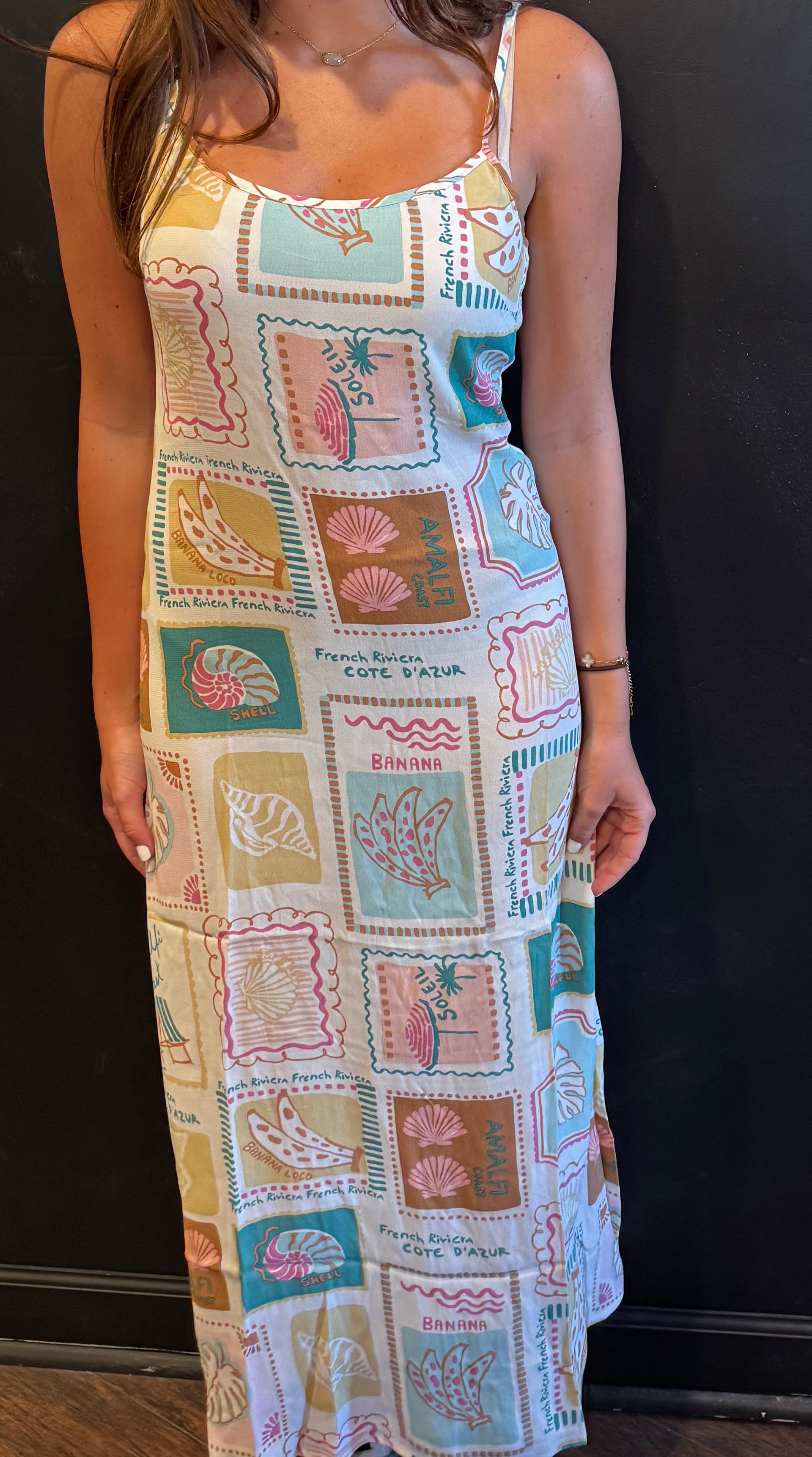 L SPACE Summer Somewhere Dress (print)