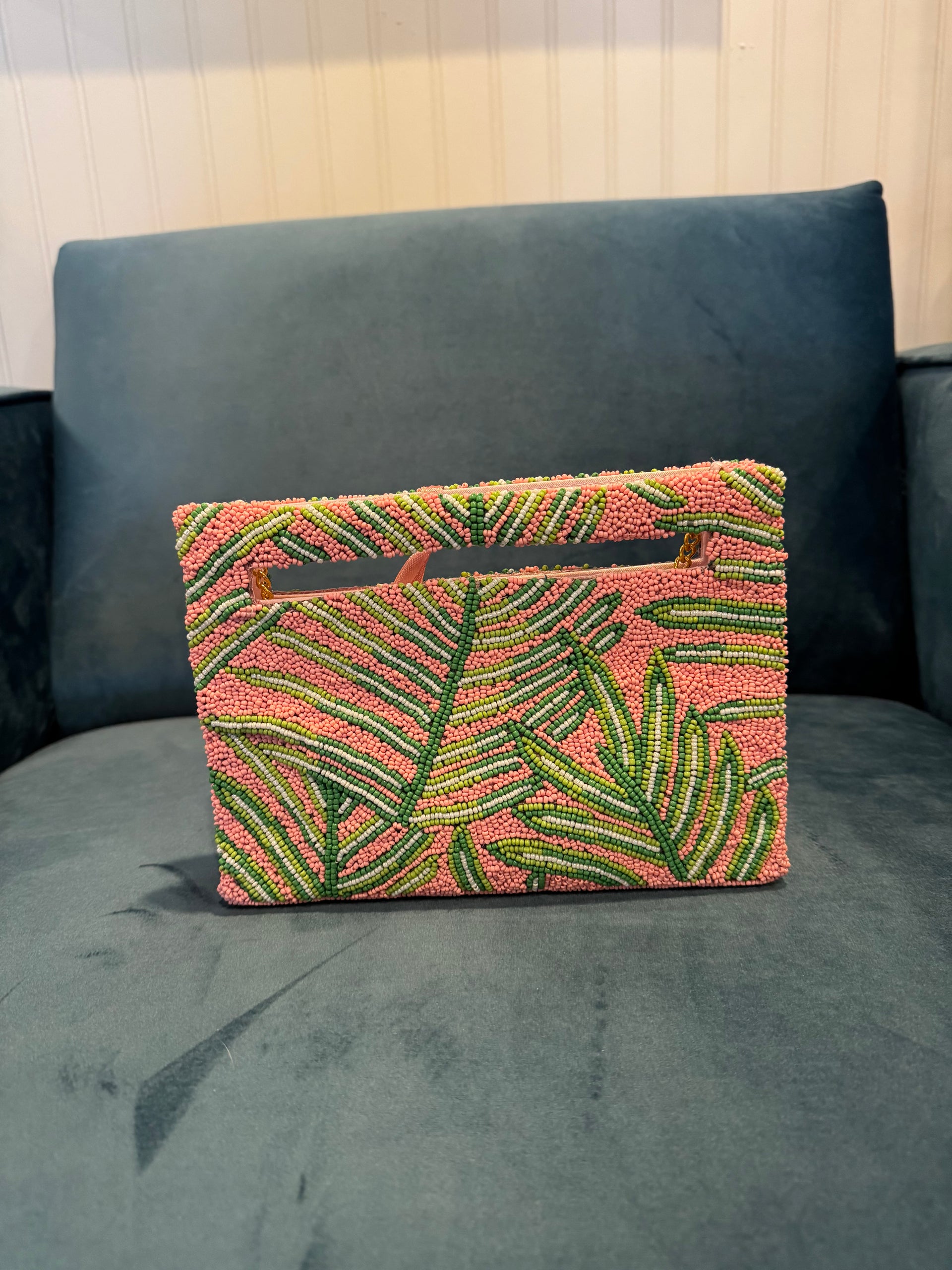 Tiana NY - Tropical Beaded Clutch