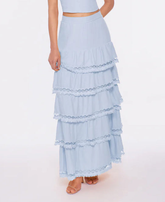 Peixoto - Adina Skirt (cloud blue)